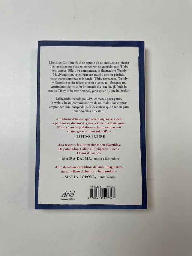 Libro ¿Qué hace mi gato cuando no estoy?