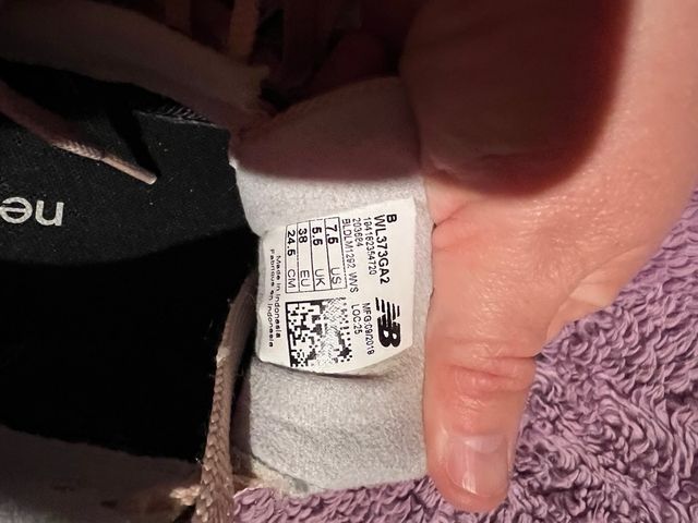 Sneakers New Balance 373 oro rosa 38