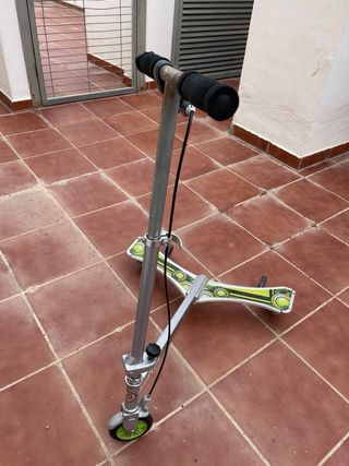 Patinete doble 3 ruedas 