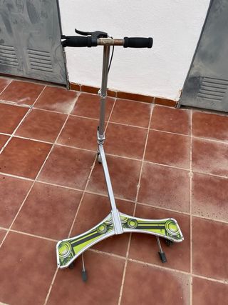 Patinete doble 3 ruedas 