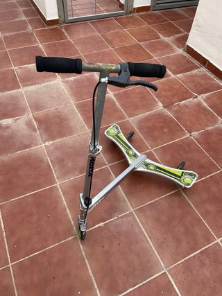 Patinete doble 3 ruedas 