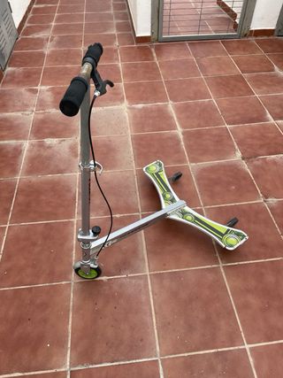 Patinete doble 3 ruedas 