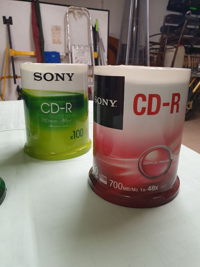 CD y DVD  nuevos