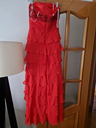 Vestido palabra de honor para evento