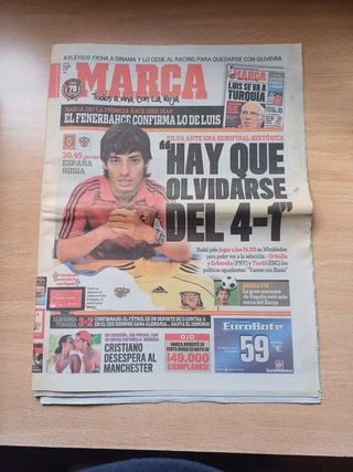 Periódicos diario MARCA (JUNIO 2008) 🇪🇸EUROCOPA
