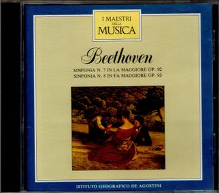 CD Beethoven sinfonia n. 7  sinfonia n.8 I maestri