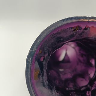 Jarrón Ingrid glass, años 70.