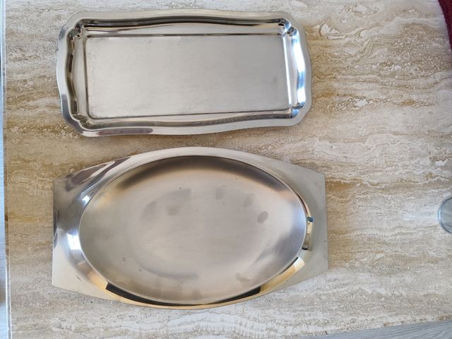 Bandejas de acero inoxidable