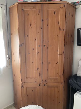 armario escritorio rinconera estilo rústico