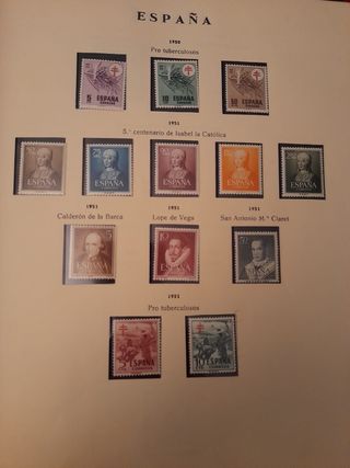 Álbumes de sellos de 1950 a 1975