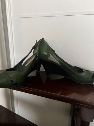 zapatos verdes