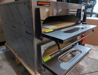 HORNO PARA PIZZA 6+6 de 33cm ø