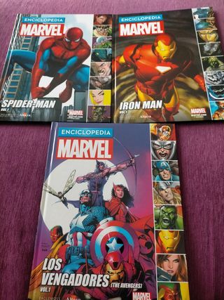 Libros Enciclopedia Marvel