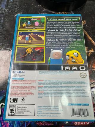 WII U ADVENTURE TIME PAL como nuevo