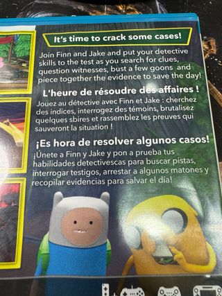 WII U ADVENTURE TIME PAL como nuevo