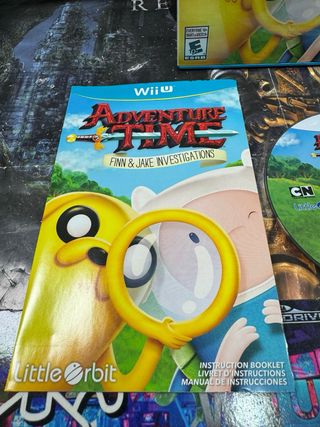 WII U ADVENTURE TIME PAL como nuevo
