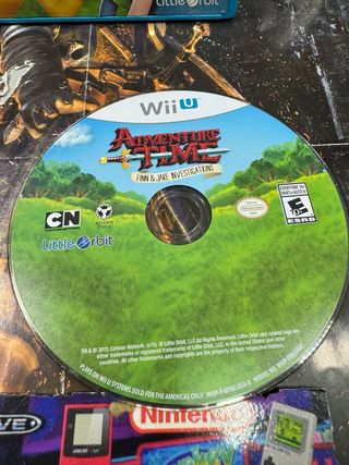 WII U ADVENTURE TIME PAL como nuevo