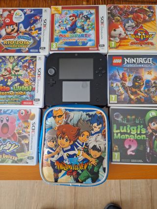 Nintendo 2DS + juegos