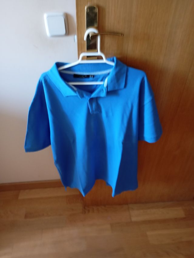 Polo blu Cortefiel XXL quasi nuova