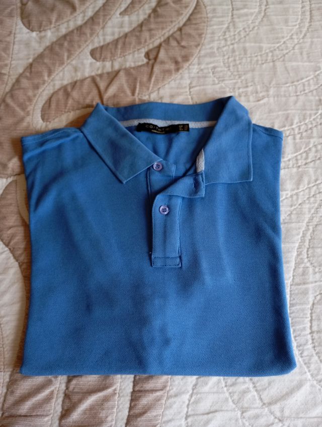 Polo blu Cortefiel XXL quasi nuova
