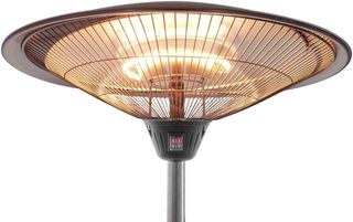 CALEFACTOR DE PIE DE DISEÑO INDUSTRIAL