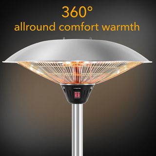 CALEFACTOR DE PIE DE DISEÑO INDUSTRIAL