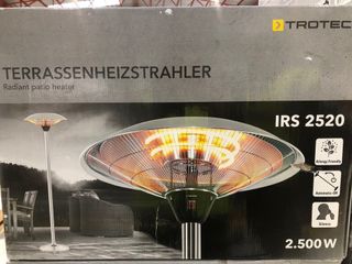 CALEFACTOR DE PIE DE DISEÑO INDUSTRIAL