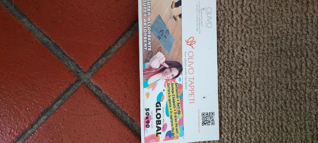 Tappeto antiscivolo super assorbente