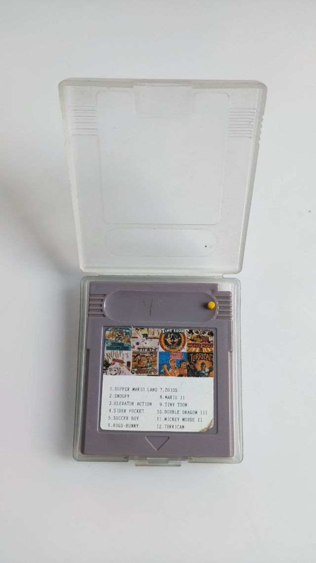12 en 1 NINTENDO GAME BOY