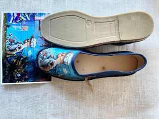 Alpargatas decoradas graffiti