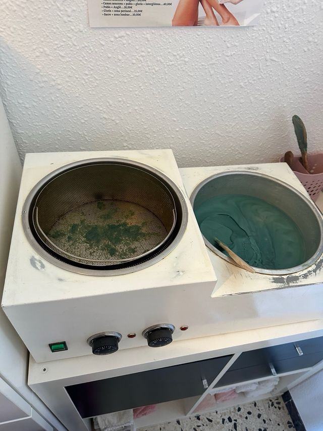 pack olla cera profesional 4 kil de cera verde