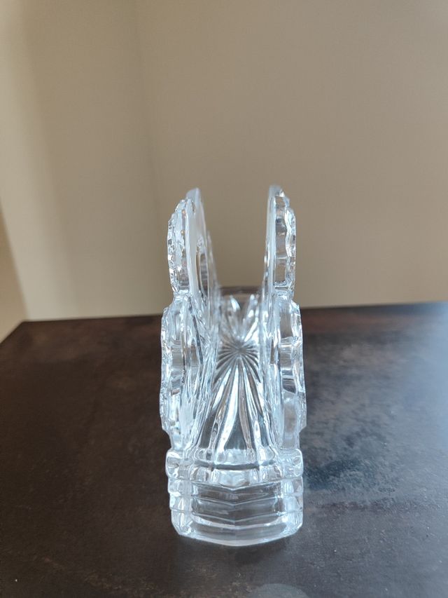 Servilletero cristal tallado