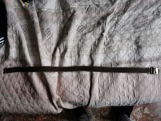 Cintura uomo ragazzo marrone dorata