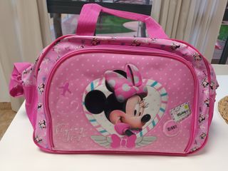 Bolsa maleta de viaje de Minnie Mouse.