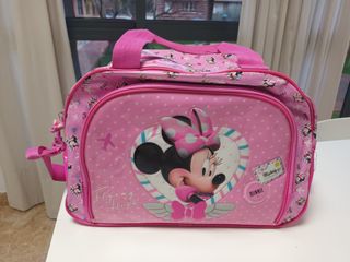 Bolsa maleta de viaje de Minnie Mouse.