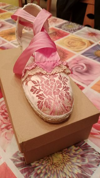 Zapatillas esparto forradas