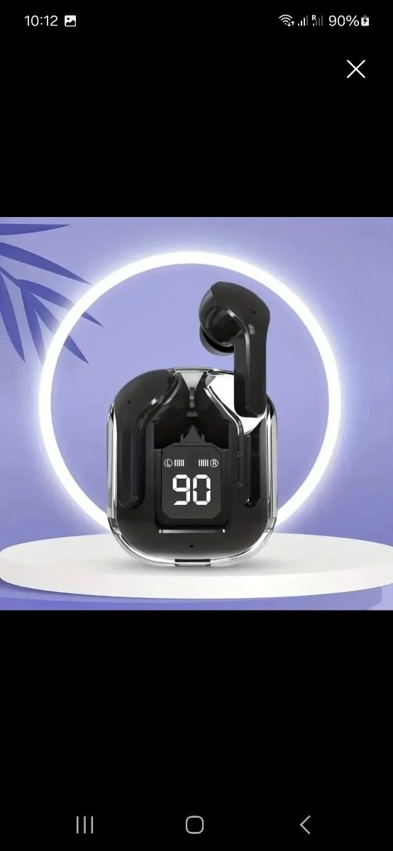 AUSCULTADORES SEM FIOS PRETOS