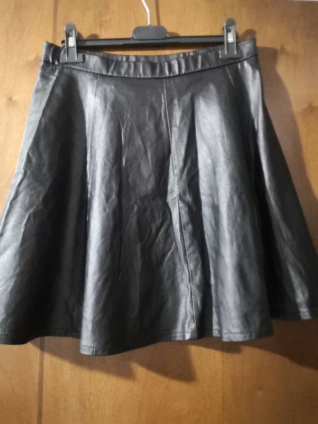 Gonnellino svasata colore nero