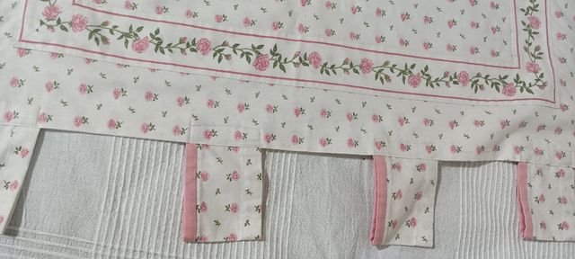 Cabecero de cama individual de tela