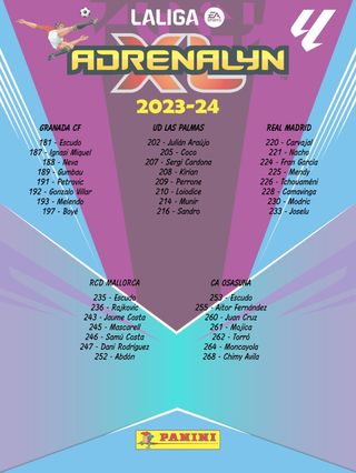 ⚽ Cromos de liga Adrenalyn XL 2023-24