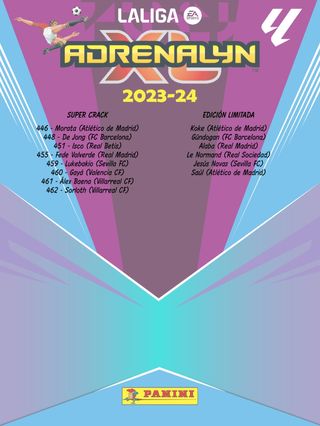⚽ Cromos de liga Adrenalyn XL 2023-24