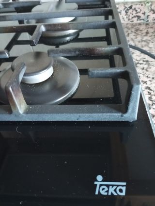 Placa de gas natural