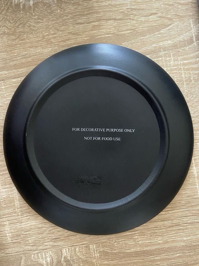 Plato decorativo gallo