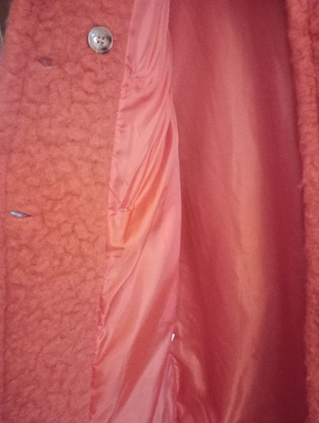 Abrigo largo sin mangas