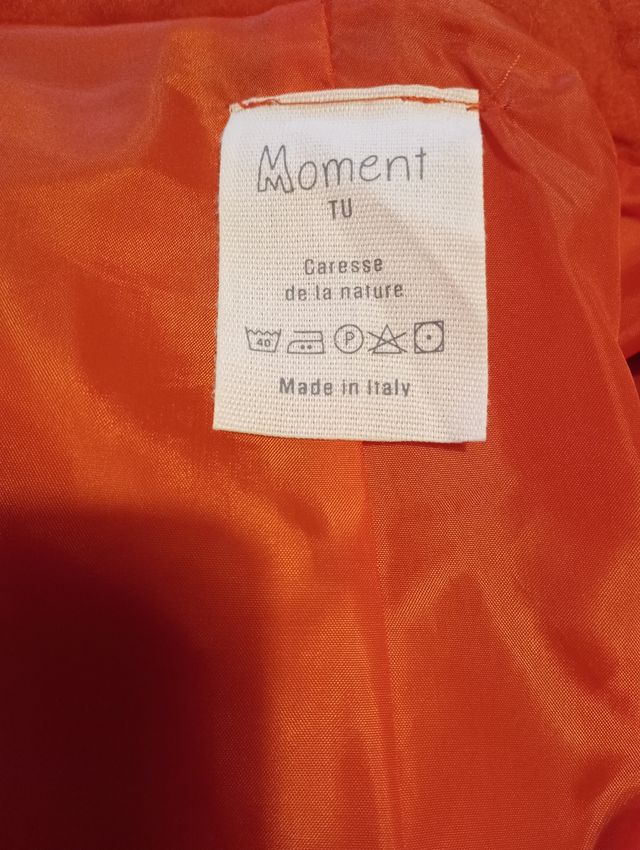 Abrigo largo sin mangas