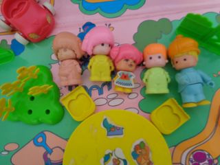 juguete pin y pon la casita o casa azul maletin ,