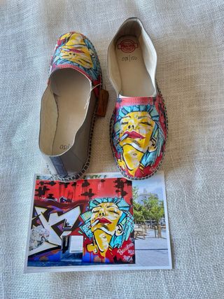 Alpargatas graffitti