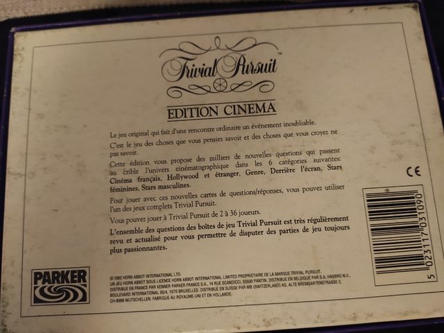 Trivial Pirsuit (Edição Cinema). 