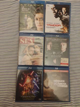 LOTE 4 BLURAY NUEVOS Y EDIC. ESPAÑOLAS