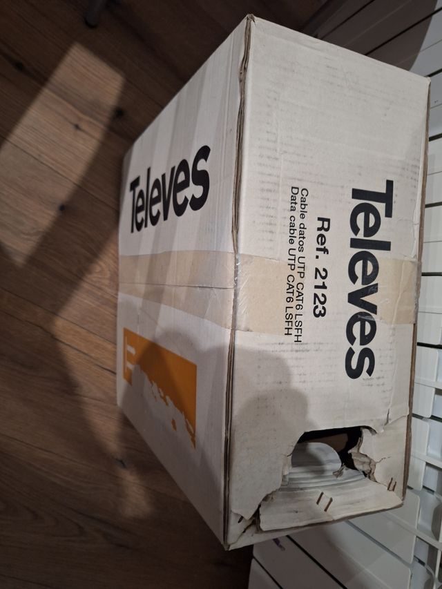 Cable UTP categoría 6 televes